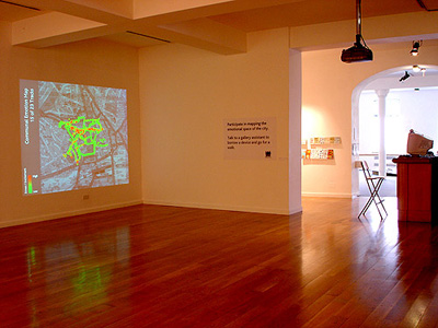 Bio Mapping exhibition at Angel Row Gallery in Nottingham